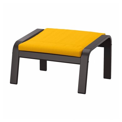 IKEA Підставка для ніг POANG Жовтий (ИКЕА ПОЭНГ) 99387272