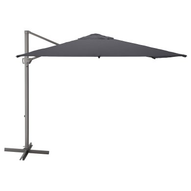 IKEA Садовый зонт SEGLARO 330x240 см Антрацит (ИКЕА СЕГЛАРО) 20532007
