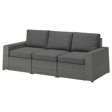 IKEA Садовый диван SOLLERON Серый (ИКЕА SOLLERÖN) 99287772