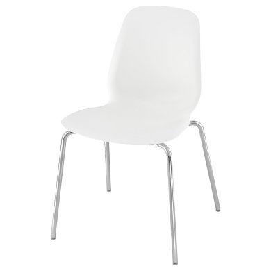 IKEA Обідній стілець LIDAS Білий (ИКЕА ЛИДАС) 29481391