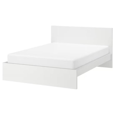 IKEA Каркас ліжка MALM Білий 40249471