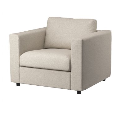 IKEA Крісло м'яке VIMLE Бежевий (ИКЕА ВИМЛЕ) 59477156