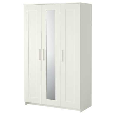 IKEA Шкаф с зеркалом BRIMNES (ИКЕА BRIMNES) 40407922