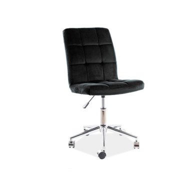 Офісне крісло Signal Q-020 Velvet Чорний OBRQ020VC