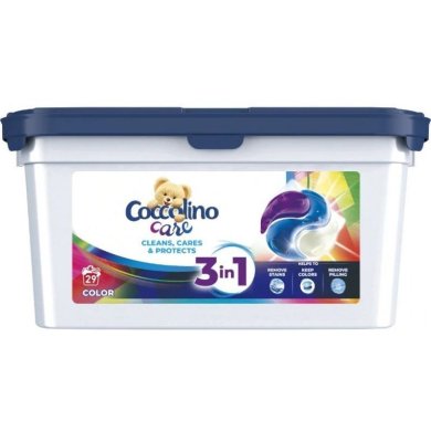 Капсули для прання Coccolino 3в1 Color 29 шт. 8720181043185