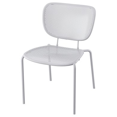 IKEA Садовий стілець DUVSKAR Сірий (ИКЕА ДУВСКАР) 00555976