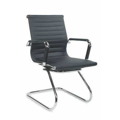 Крісло офісне Halmar Prestige Skid | Чорний V-CH-PRESTIGE_SKID-FOT-CZARNY