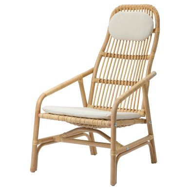 IKEA Садове крісло SALNO/GRYTTOM Дерево (ИКЕА САЛЬНО/ГРИТТОМ) 19534413