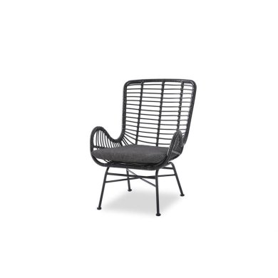 Кресло Halmar Ikaro-2 | Черный / Серый V-CH-IKARO_2-FOT