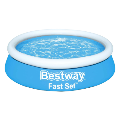 Надувной бассейн Bestway 57448 FAST SET 244x61 см Голубой 84853082