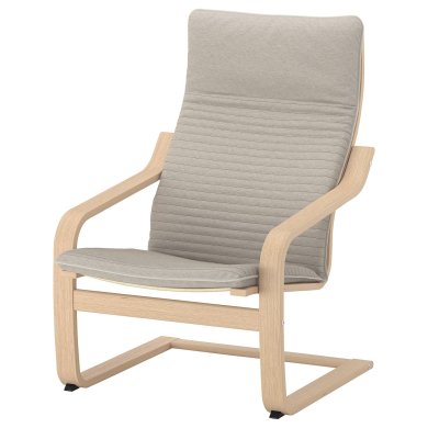 IKEA Кресло-качалка POANG Светло-бежевый (ИКЕА ПОАНГ) 29286610