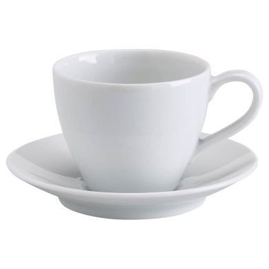 IKEA Чашка кавова з блюдцем VÄRDERA (ИКЕА VÄRDERA) 60277463