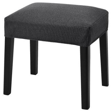 IKEA Чохол на табурет SAKARIAS Темно-сірий (ИКЕА SAKARIAS) 50463502
