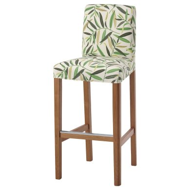 IKEA Барный стул BERGMUND Принт (ИКЕА БЕРГМУНД) 09399793