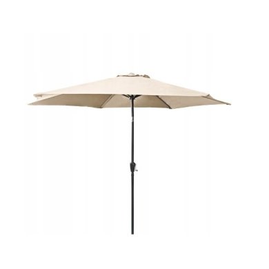 Садовый зонт с чехлом Kontrast ORLANDO 300 см Бежевый 5.06.27594