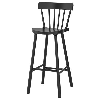 IKEA Барный стул NORRARYD Черный (ИКЕА НОРРАРИД) 00397736