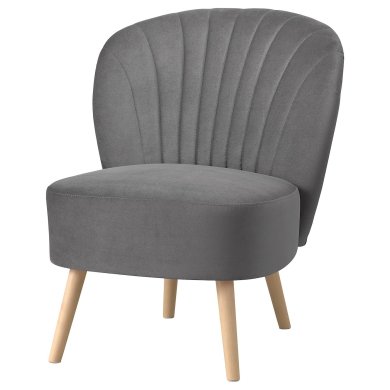 IKEA Кресло мягкое BILLHAMN Серый (ИКЕА БИЛЬХЭМН) 30544444