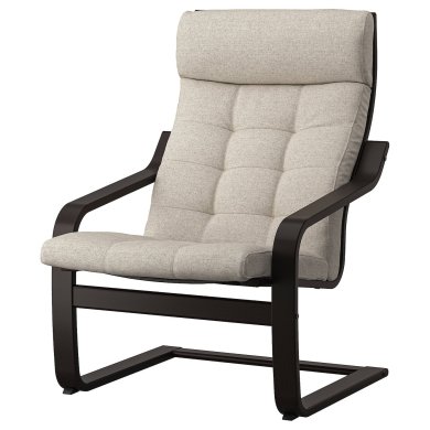 IKEA Крісло-качалка POANG Бежевий (ИКЕА ПОАНГ) 49501982