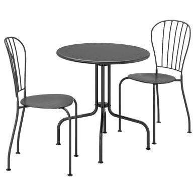 IKEA Комплект садових меблів LACKO Сірий (ИКЕА LACKO) 49898435