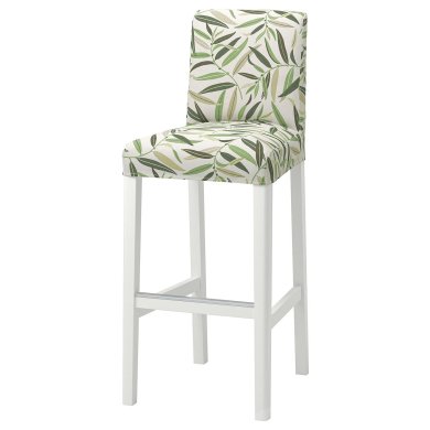 IKEA Чохол на барний стілець BERGMUND Принт (ИКЕА БЕРГМУНД) 60486249
