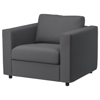 IKEA Крісло м'яке VIMLE Сірий (ИКЕА ВИМЛЕ) 99477159