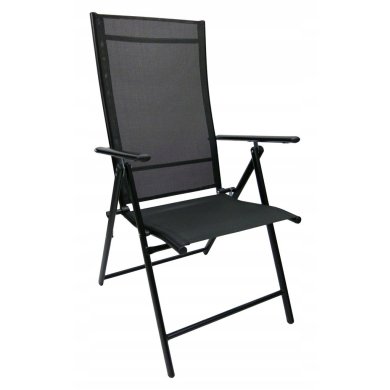 Складное садовое кресло Kontrast BORNEO Черный 5.03.27380