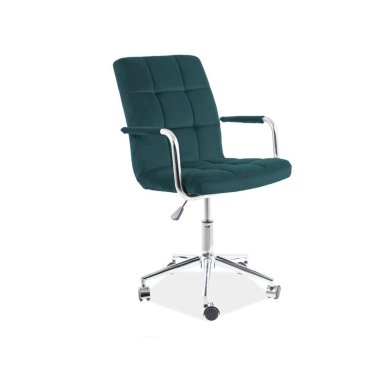 Офісне крісло Signal Q-022 Velvet Зелений OBRQ022VZ