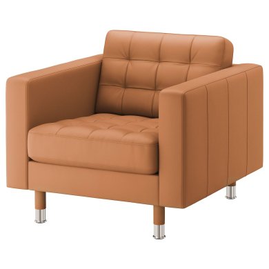 IKEA Кресло мягкое LANDSKRONA Коричневый (ИКЕА ЛАНДСКРОН) 09269193