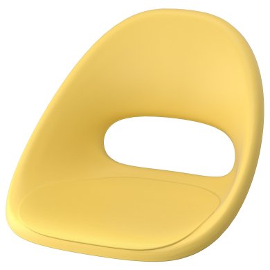 IKEA Сидіння зі спинкою ELDBERGET Жовтий (ИКЕА ЭЛДБЕРГЕТ) 00524046