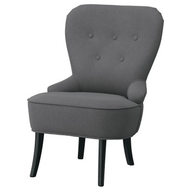 IKEA Крісло м'яке REMSTA Сірий (ИКЕА REMSTA) 90477941