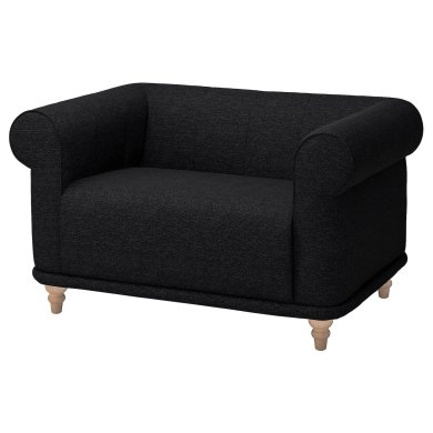 IKEA Кресло мягкое VISKAFORS Черный (ИКЕА ВИСКАФОРС) 99443273