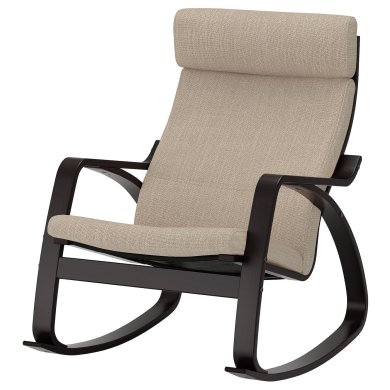 IKEA Кресло-качалка POANG Бежевый (ИКЕА ПОАНГ) 49429175