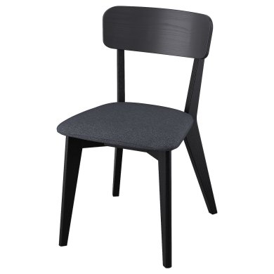 IKEA Обеденный стул LISABO Черный (ИКЕА ЛИСАБО) 60554083