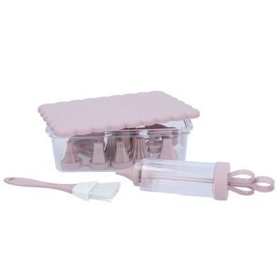 Кондитерский набор для украшения выпечки Chomik | Розовый OKY1275/pink