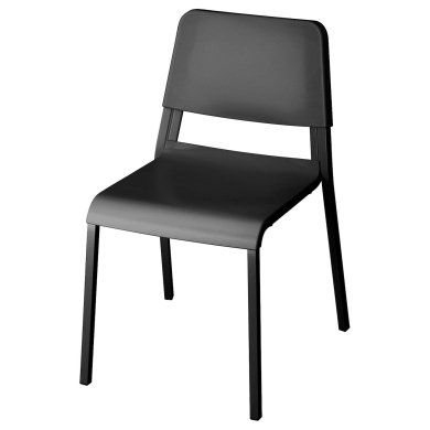 IKEA Обідній стілець TEODORES Чорний (ИКЕА ТЕОДОР) 20530621