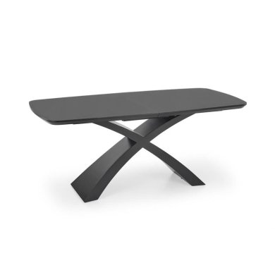 Розкладний стіл Halmar Silvestro | Темно-сірий/Чорний V-CH-SILVESTRO-ST