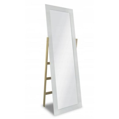Зеркало Chomik 54x41x157 см | Белый / Дерево PHO9757