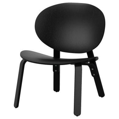 IKEA Крісло FROSET Чорний (ИКЕА ФРОЗЕТ) 40423559