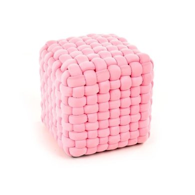 Пуф Halmar Rubik | Рожевий фото