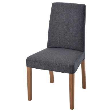 IKEA Обідній стілець BERGMUND Сірий (ИКЕА БЕРГМУНД) 39384568