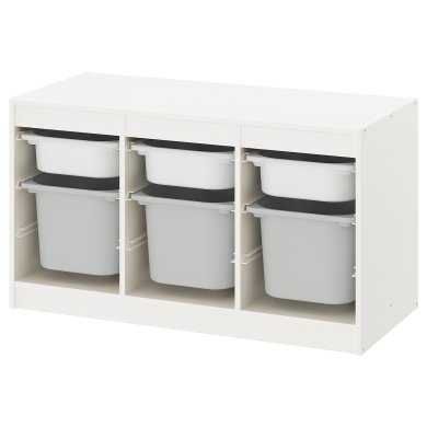 IKEA Стеллаж с контейнерами TROFAST (ИКЕА ТРОФАСТ) 09328791