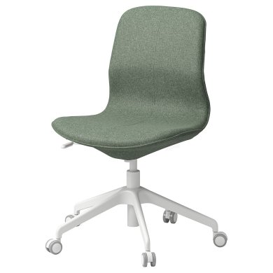 IKEA Офісне крісло LANGFJALL Зелений (ИКЕА ЛАНГФЬЯЛЛЬ) 99506067