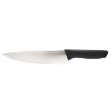 Кухонный нож Homla EASY COOK 32см | Черный / Серебристый 212718