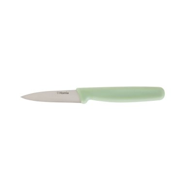 Нож для овощей Homla VENO 18 см | Фисташковый / Серебристый 214063