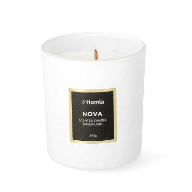 Ароматическая свеча Homla NOVA Green Lush | Белый 164445