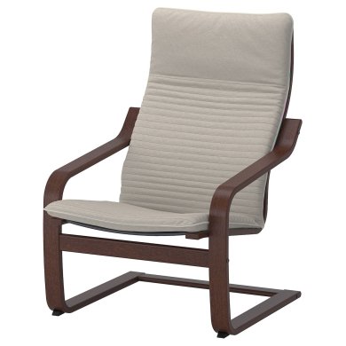 IKEA Кресло-качалка POANG Светло-бежевый (ИКЕА ПОАНГ) 29240797