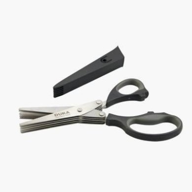 Ножиці кухонні для трав Duka KLIPPA | Чорний / Сріблястий 1211473