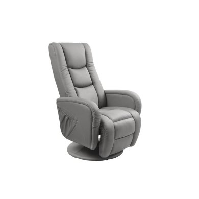 Кресло с массажем и подогревом Halmar Pulsar | Серый V-CH-PULSAR-FOT-POPIEL