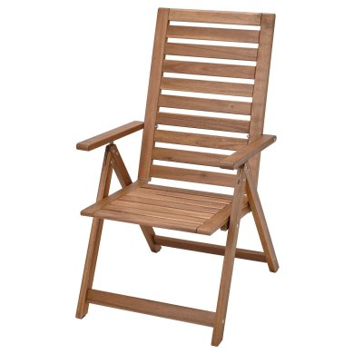 IKEA Складное садовое кресло NAMMARO Дерево (ИКЕА НАММАРО) 50510301