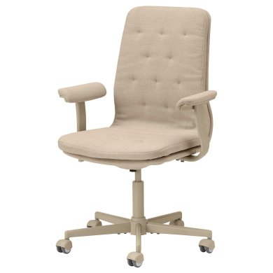 IKEA Офісне крісло MULLFJALLET Бежевий (ИКЕА МЮЛЬФДЖАЛЛЕТ) 19399797